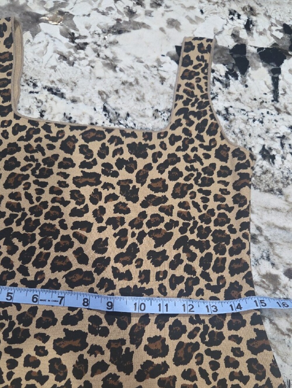 Moschino Leopard Print Mini Dress in Brown and Black - Picture 5 of 7